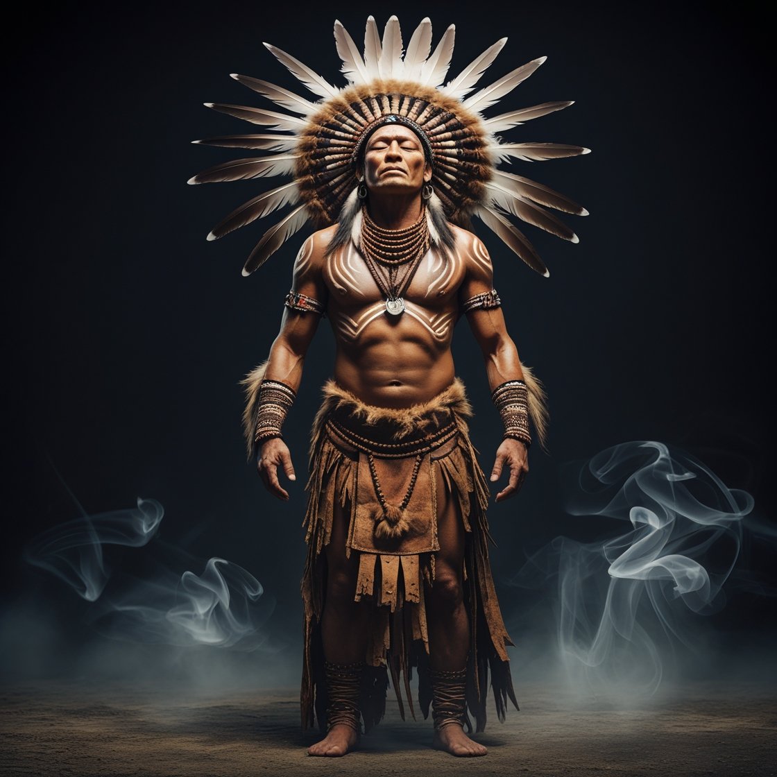 leonardo-phoenix-10-a-majestic-ancient-shaman-eyes-closed-and-2